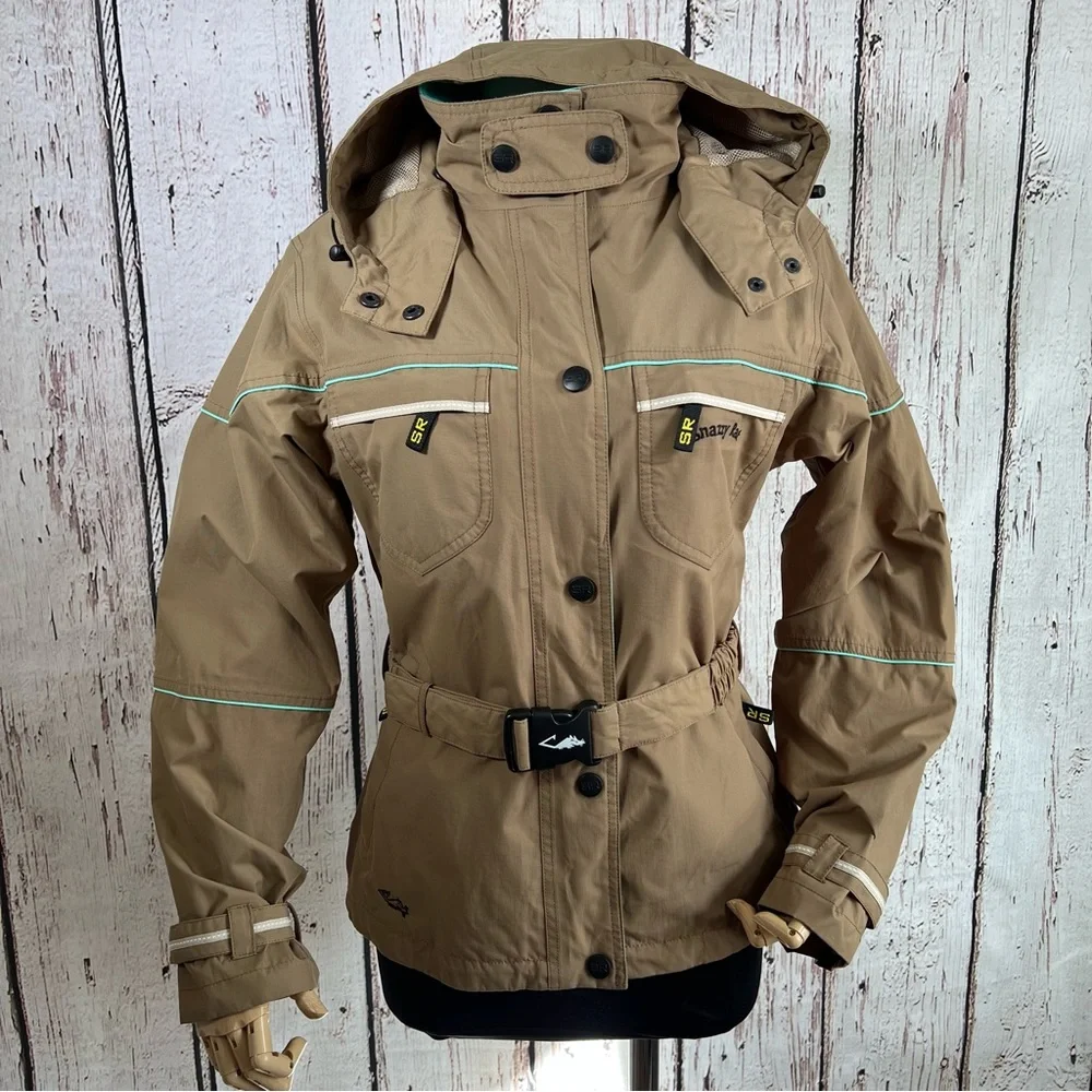 ๐HP๐ Vintage NEW NWOT NOS Snazzy Rat Norwegian Belted Winter Ski Jacket Small - Picture 8 of 16